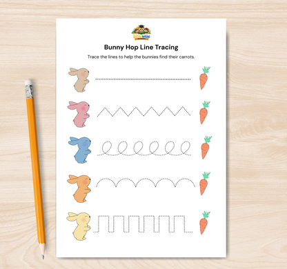 Line Tracing Worksheets