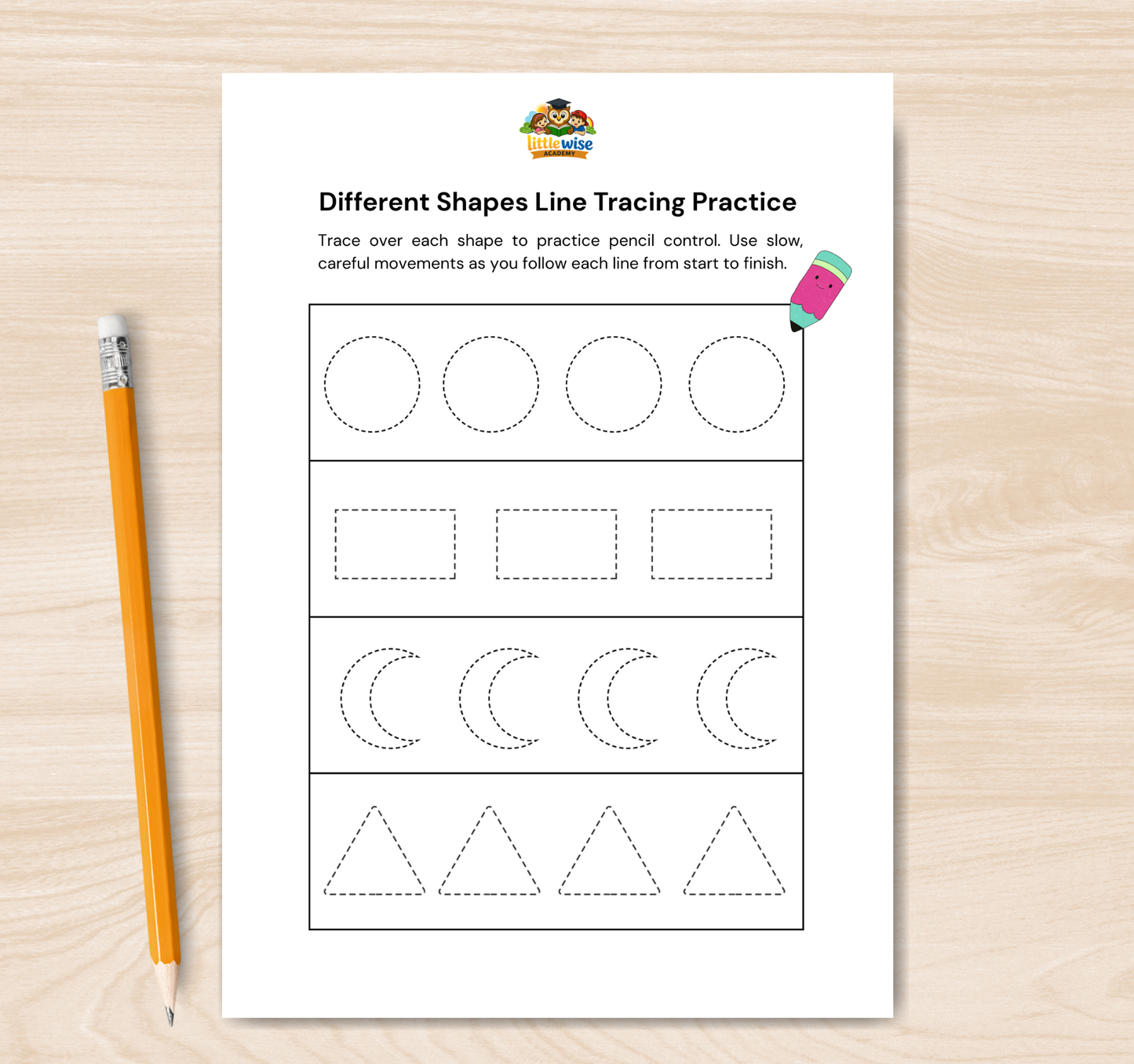 Line Tracing Worksheets