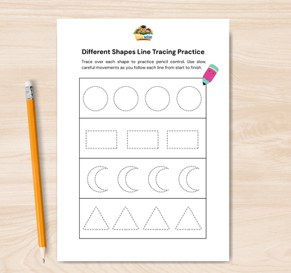 Line Tracing Worksheets