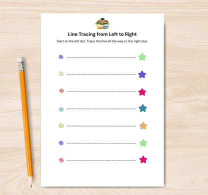Line Tracing Worksheets