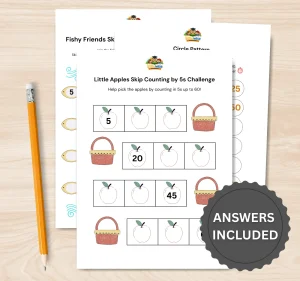 Counting by 5s Worksheets